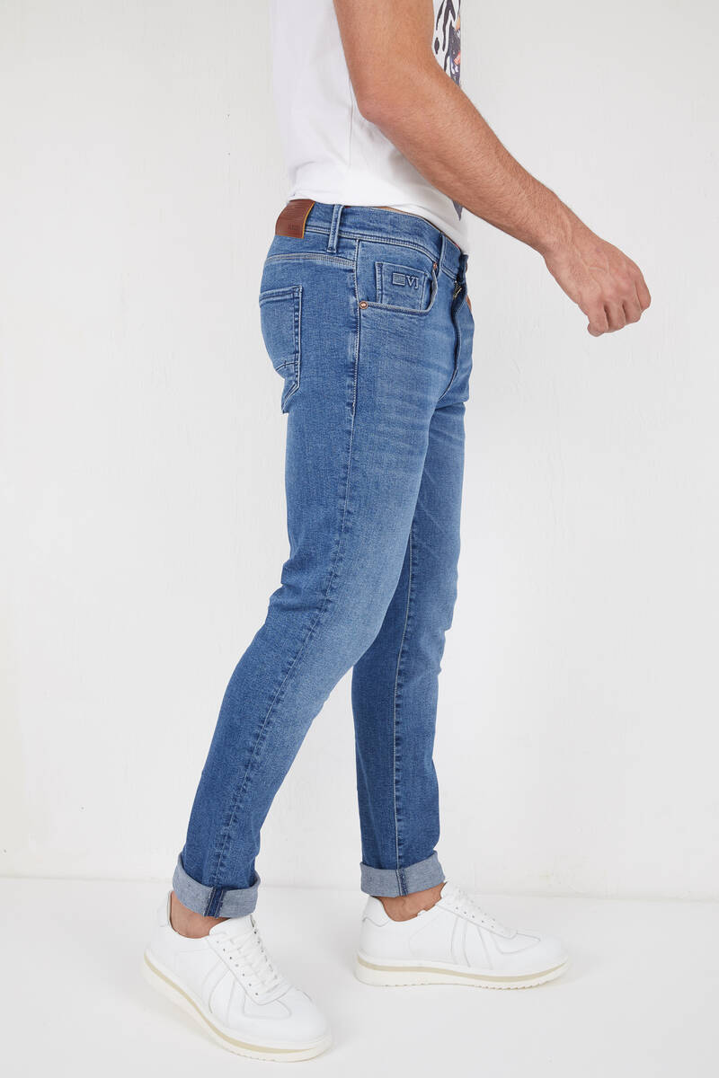 Мужские джинсы из лайкры
