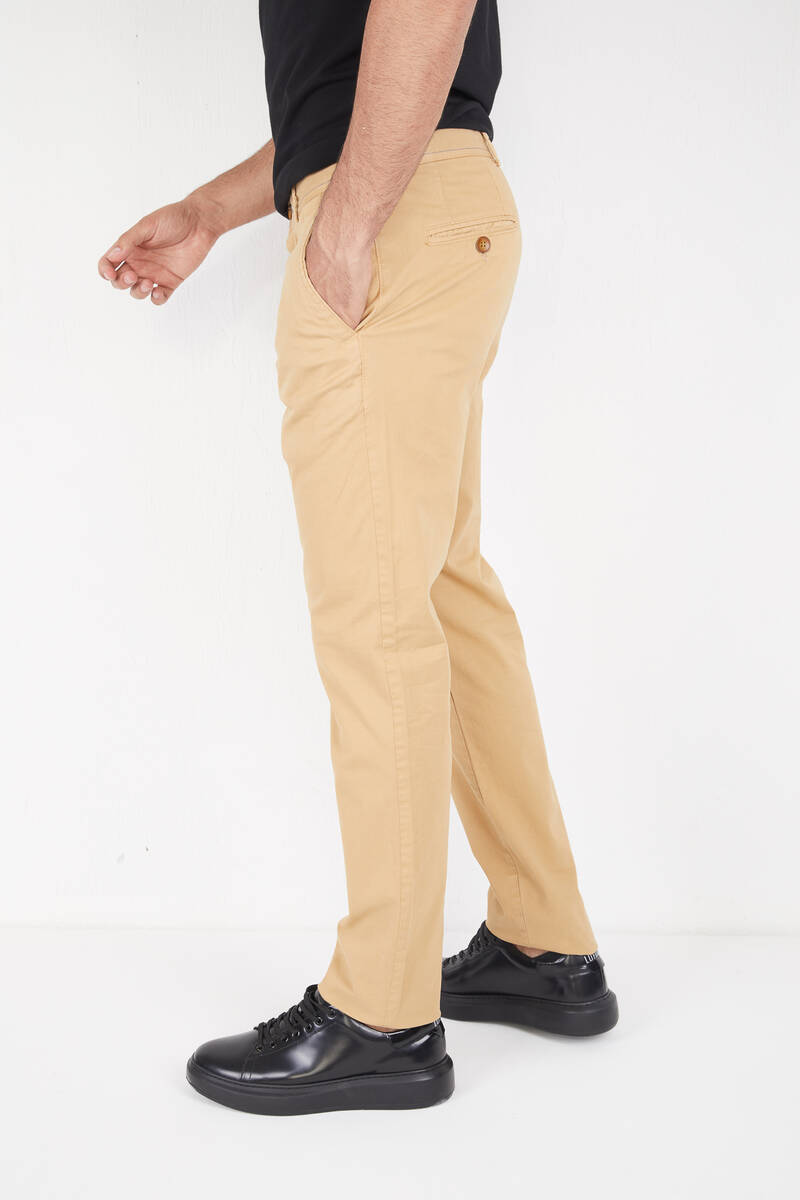 Мужские брюки чинос из лайкры