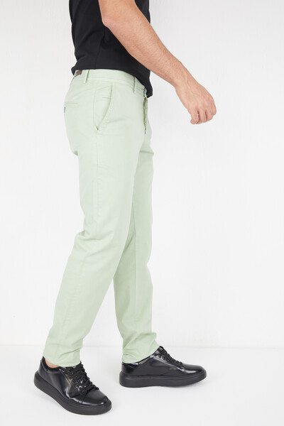 Мужские брюки чинос из лайкры - Thumbnail