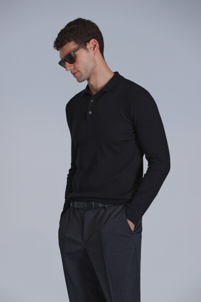 Aden Men's Sweater Black - 3