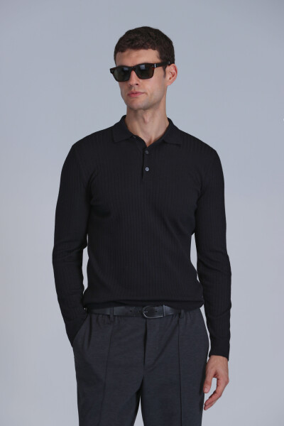Aden Men's Sweater Black - 5