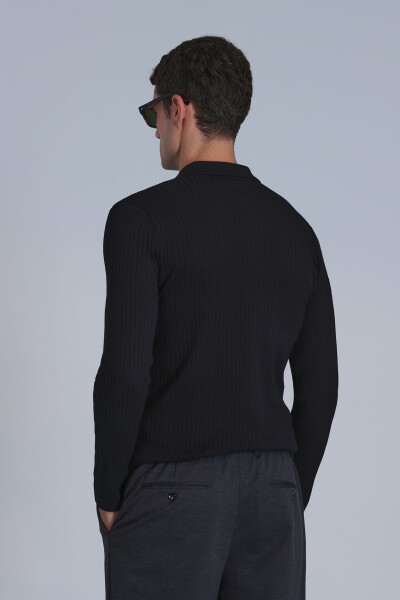 Aden Men's Sweater Black - 6
