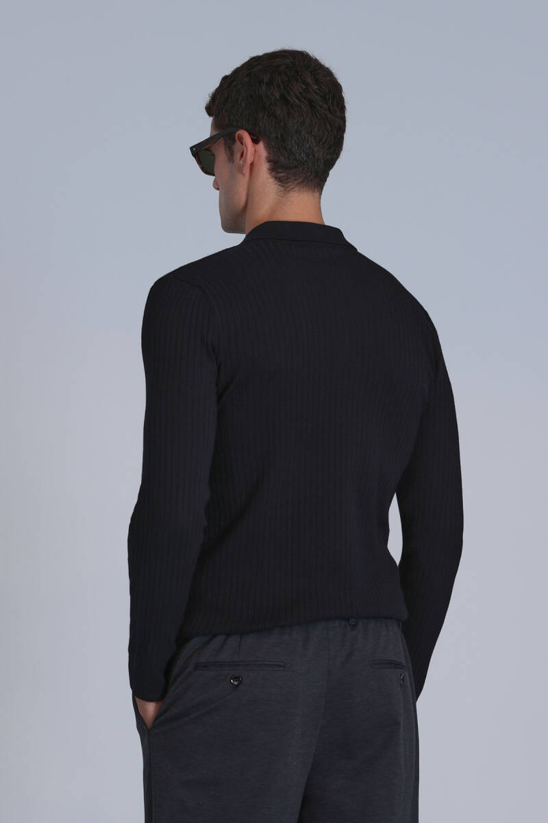 Aden Men's Sweater Black - 6