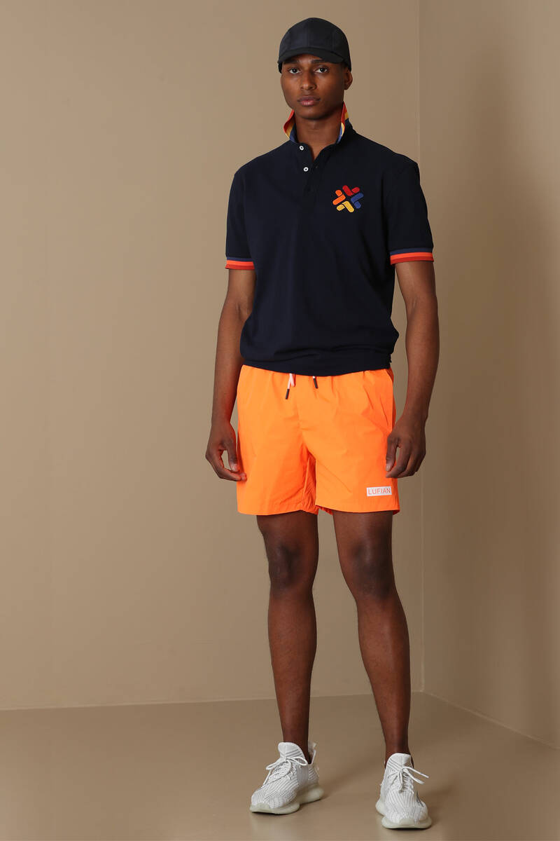 Aldor Men's Swim Shorts Orange - 1