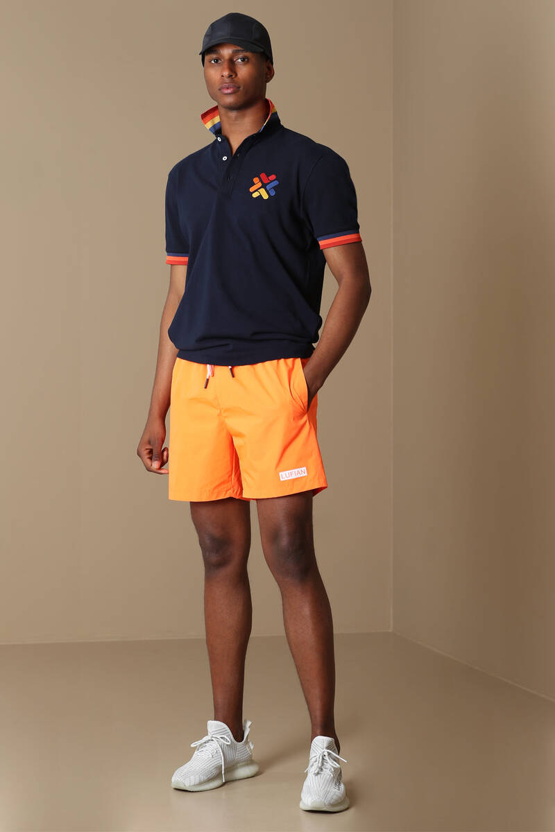 Aldor Men's Swim Shorts Orange - 4
