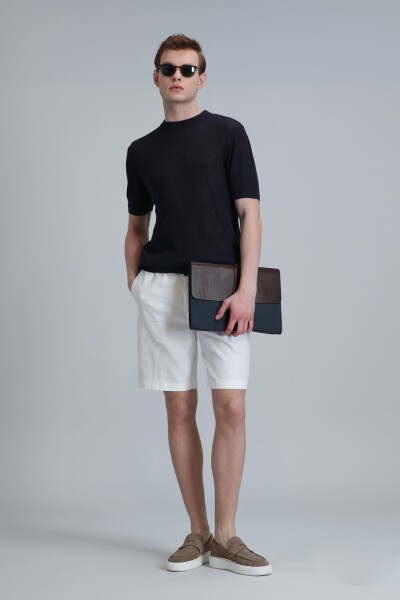 Alen Erkek Kazak Lacivert - 4