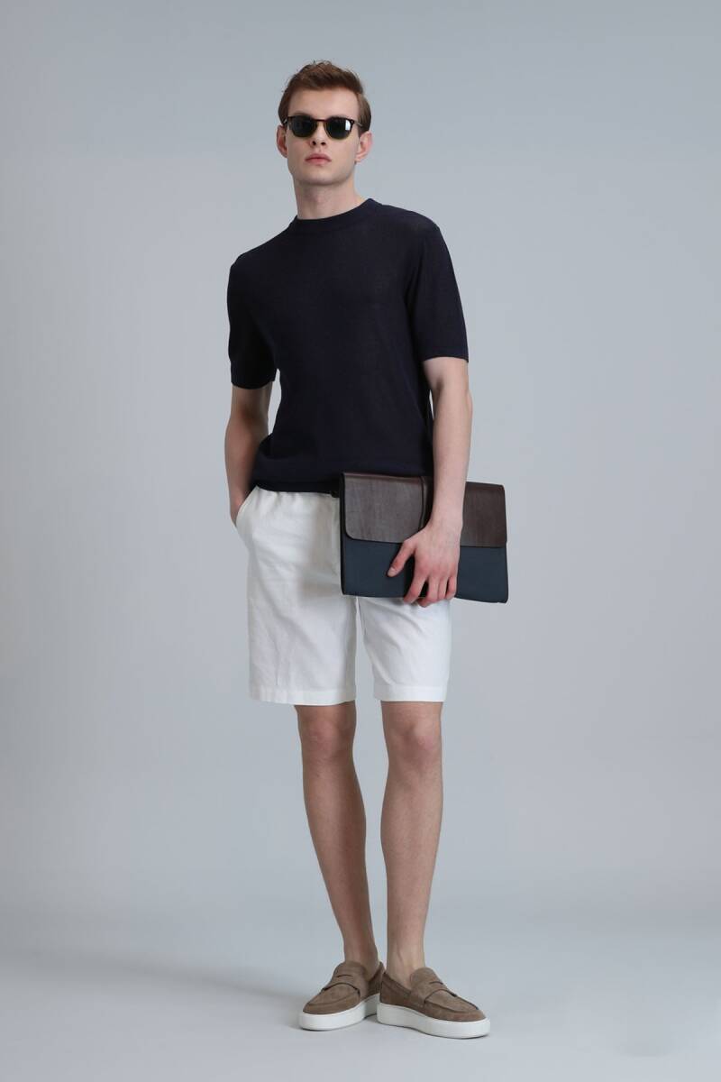 Alen Erkek Kazak Lacivert - 4