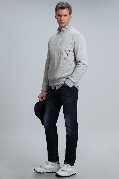 Alexander Erkek Sweatshirt Gri - 2
