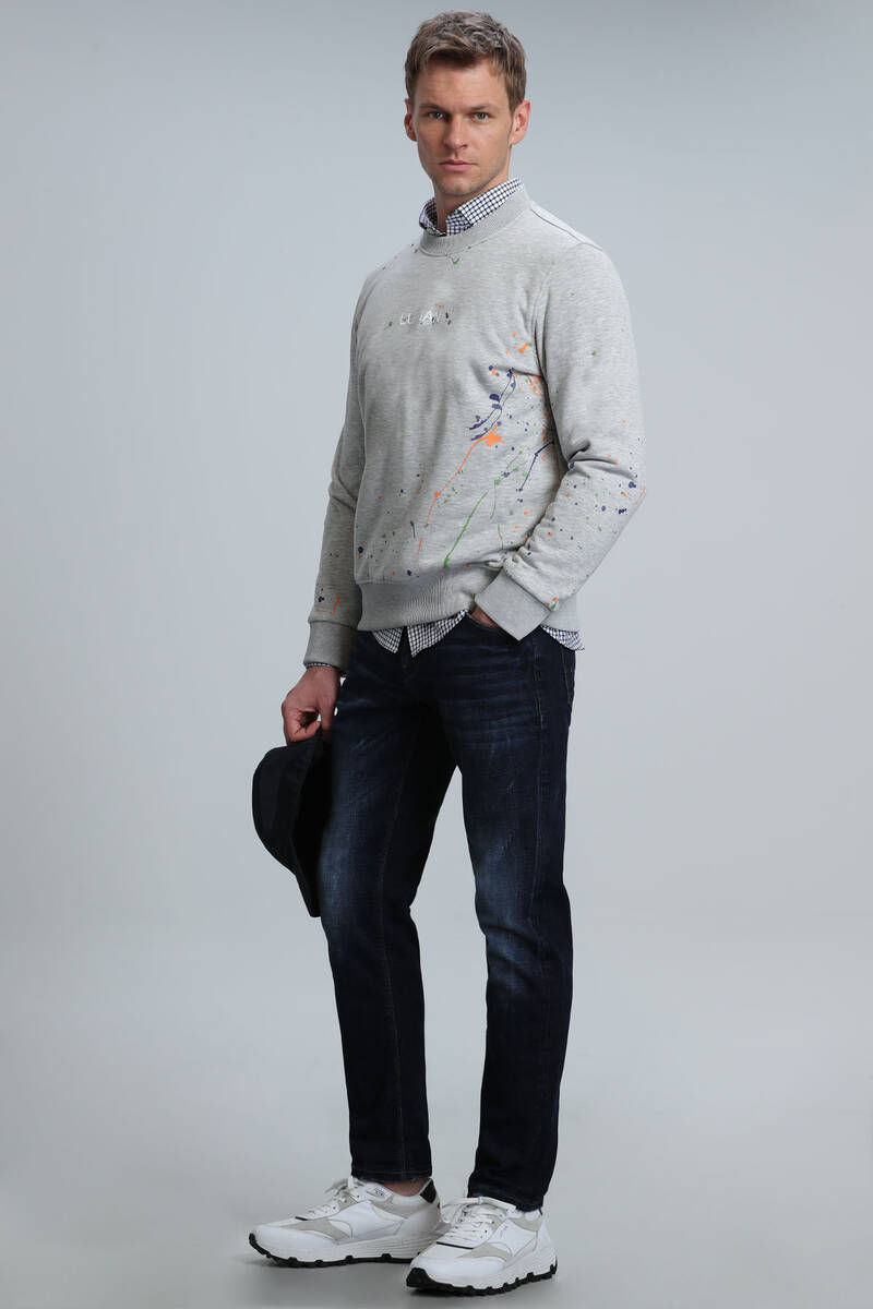 Alexander Erkek Sweatshirt Gri - 2