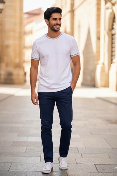 Alfriston Off-White Color Striped Detailed Knitwear - 1