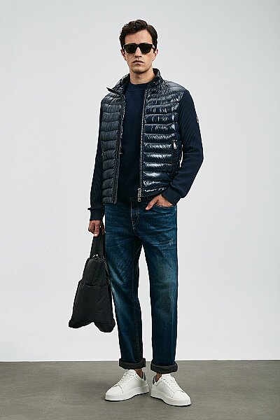 Anatol Spor Jean Erkek Pantolon Straight Fit Mavi - LUFIAN