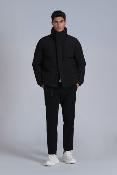 Andor Goose Down Men's Coat Black - 1