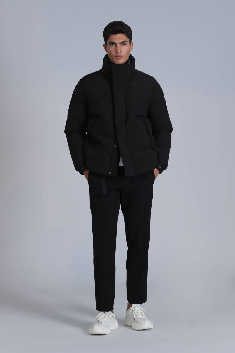 Andor Goose Down Men's Coat Black - 1