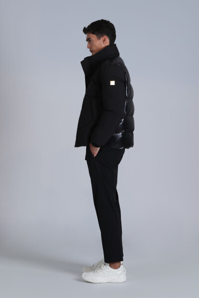 Andor Goose Down Men's Coat Black - 2