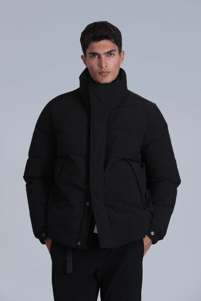 Andor Goose Down Men's Coat Black - 3