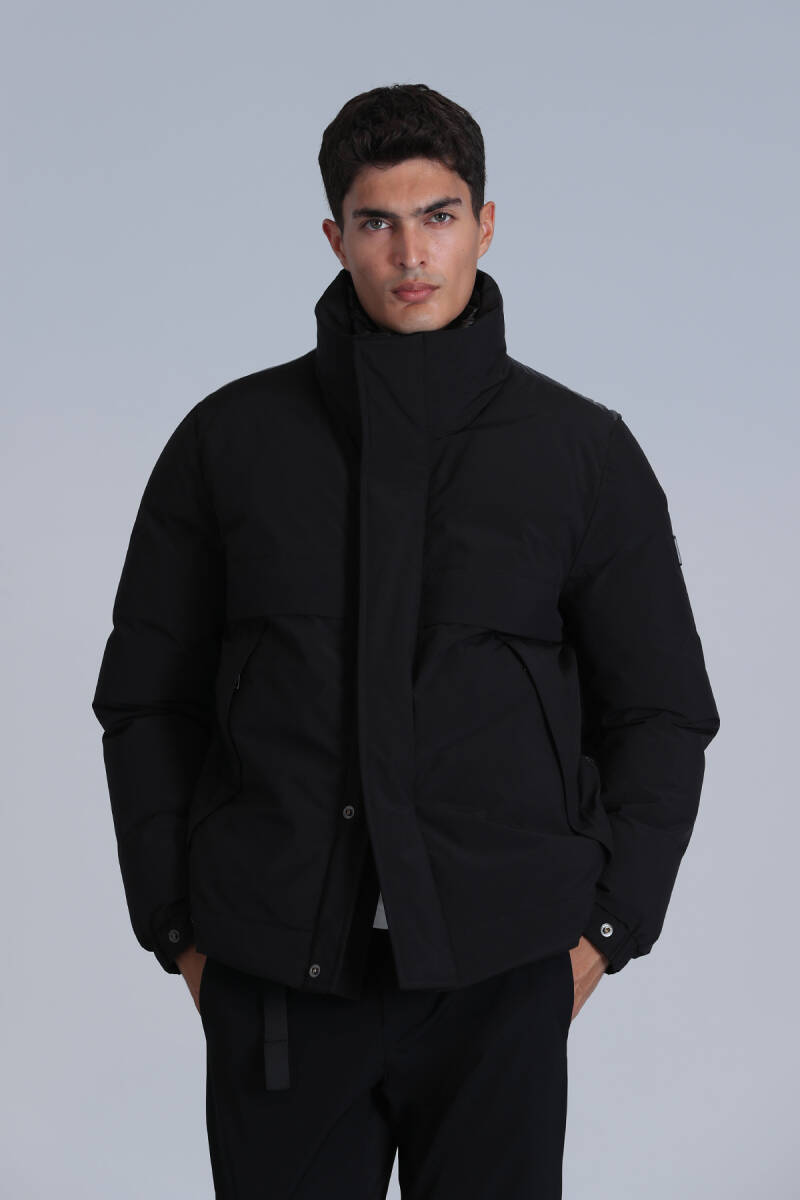 Andor Goose Down Men's Coat Black - 3