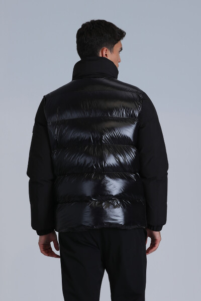 Andor Goose Down Men's Coat Black - 6