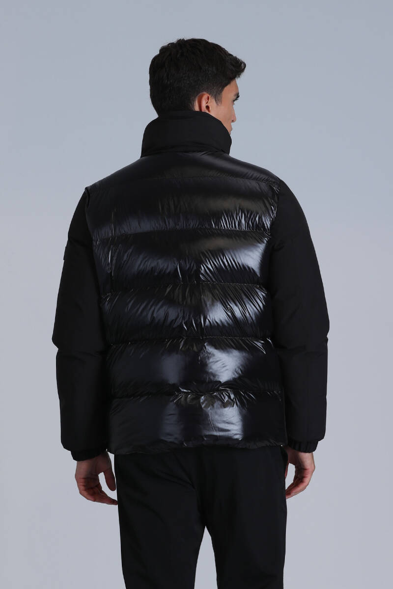 Andor Goose Down Men's Coat Black - 6