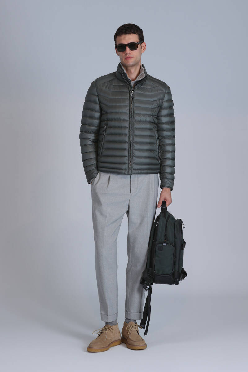 Andy Goose Down Men's Coat Green - 1