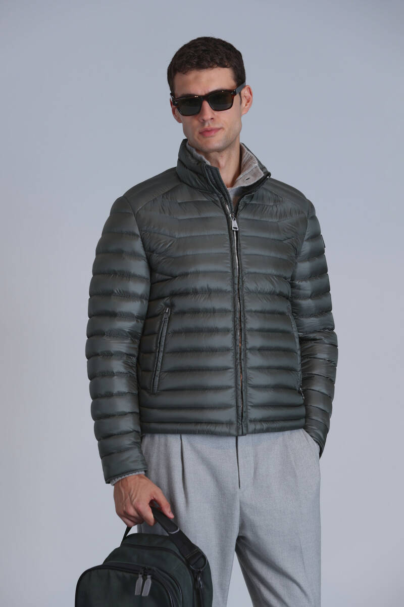 Andy Goose Down Men's Coat Green - 5