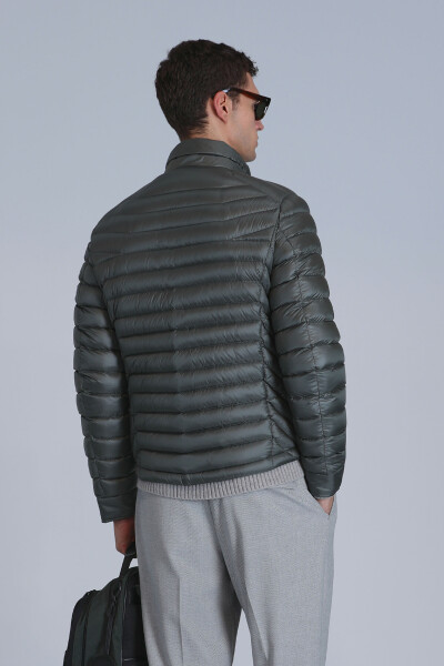 Andy Goose Down Men's Coat Green - 6