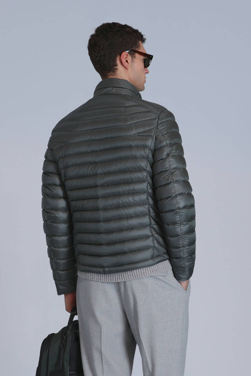 Andy Goose Down Men's Coat Green - 6