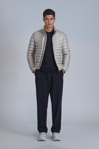 Andy Kaz Tüyü Erkek Mont Bej - LUFIAN (1)