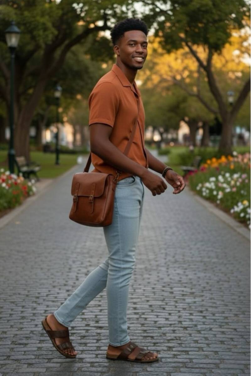 Andy Slim Fit Jeans Ice Blue - 4