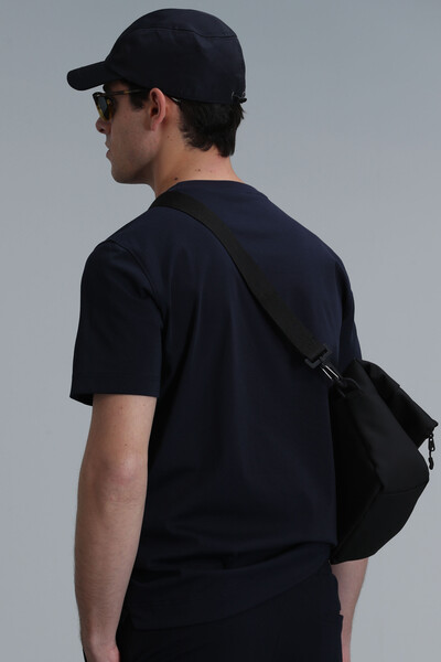 Antony Modern Graphic T-Shirt Navy Blue - 6