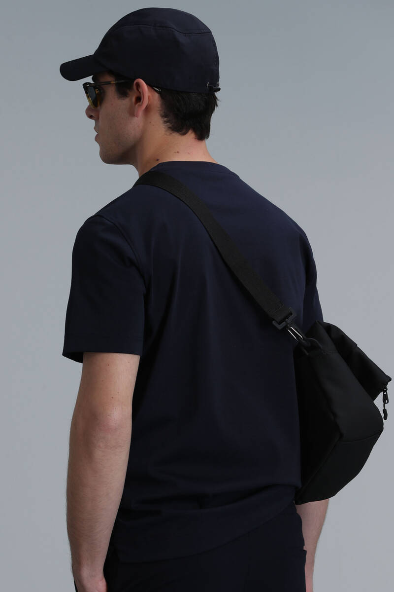 Antony Modern Graphic T-Shirt Navy Blue - 6