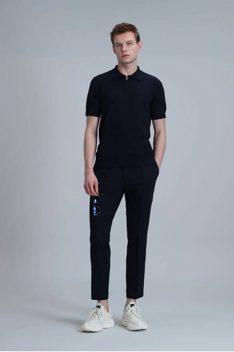 Aren Men's Sweater Navy Blue - 2