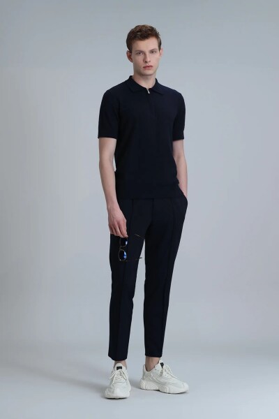 Aren Men's Sweater Navy Blue - 4