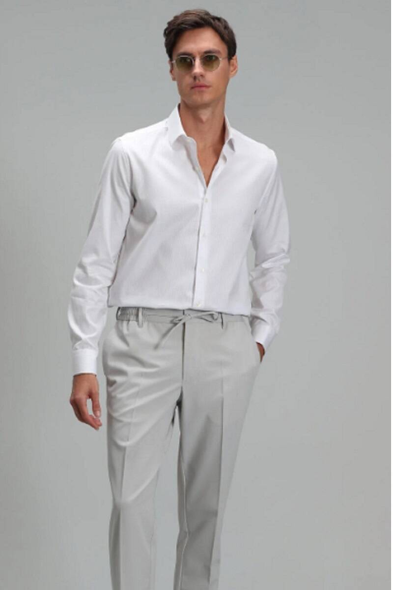 Arkıtel Erkek Smart Gömlek Comfort Slim Fit Beyaz - 2