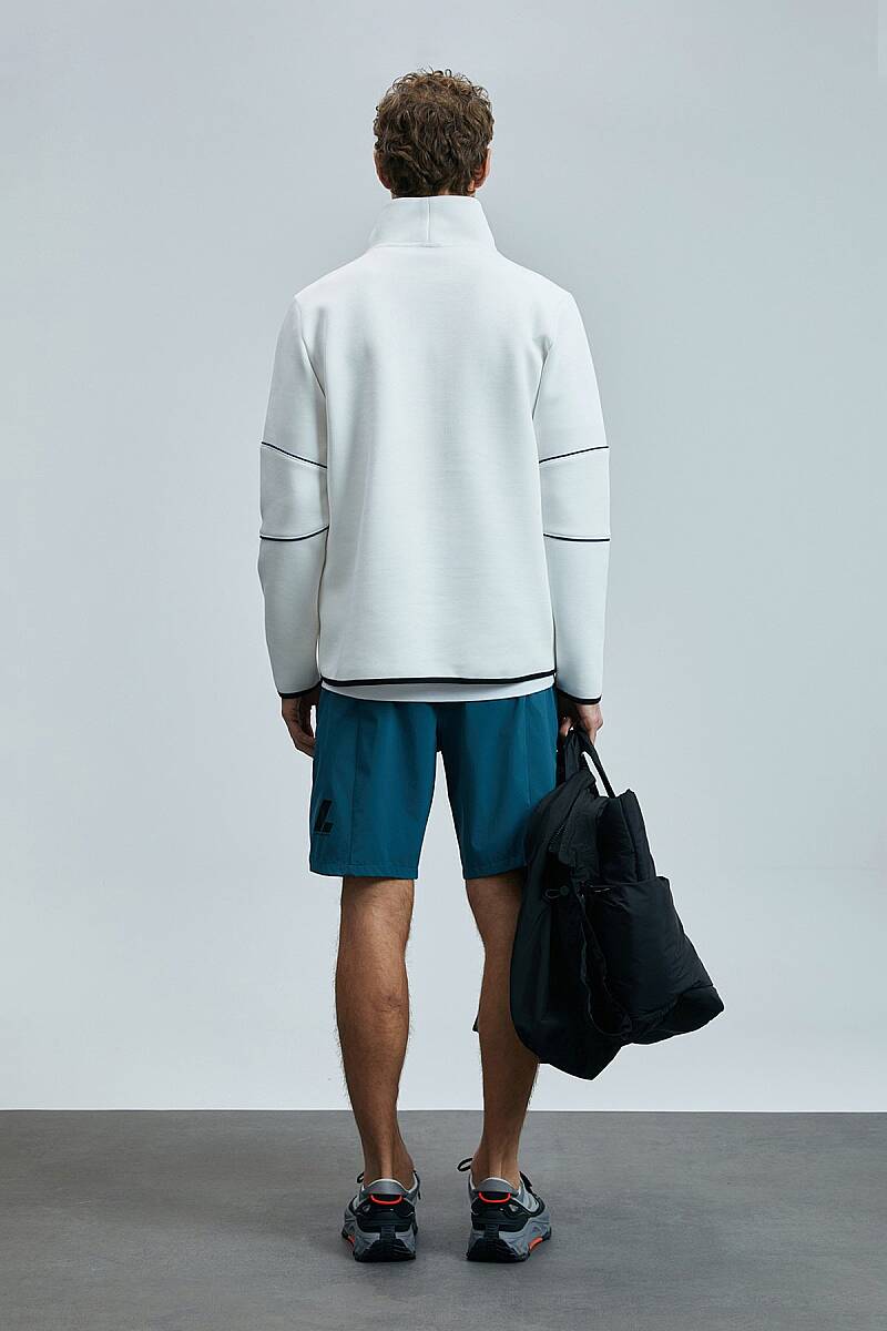 Art Erkek Sweatshirt Kırık Beyaz - 6
