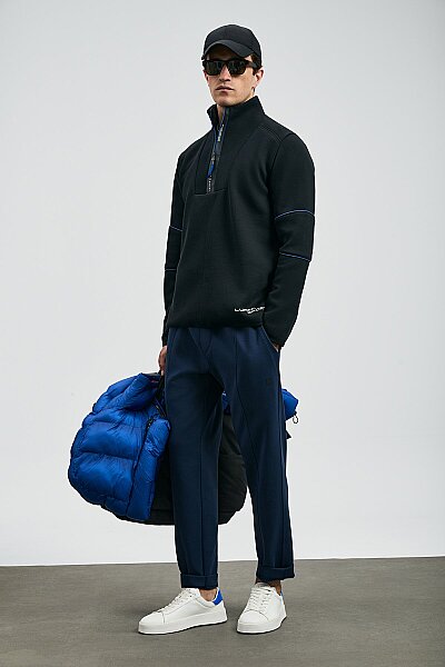 Art Erkek Sweatshirt Siyah - LUFIAN
