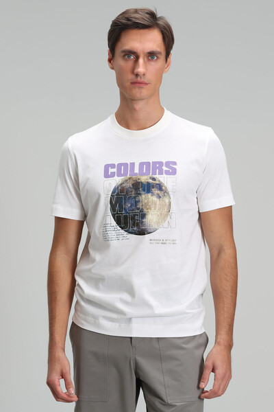 Ash Modern Graphic T- Shirt White 