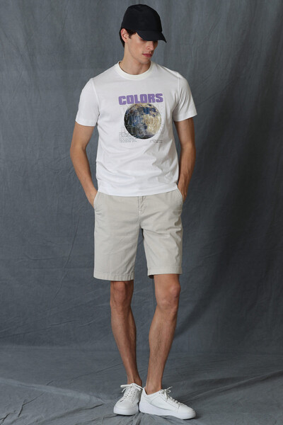 Ash Modern Graphic T- Shirt White - 2