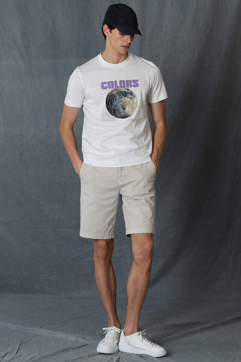 Ash Modern Graphic T- Shirt White - 2