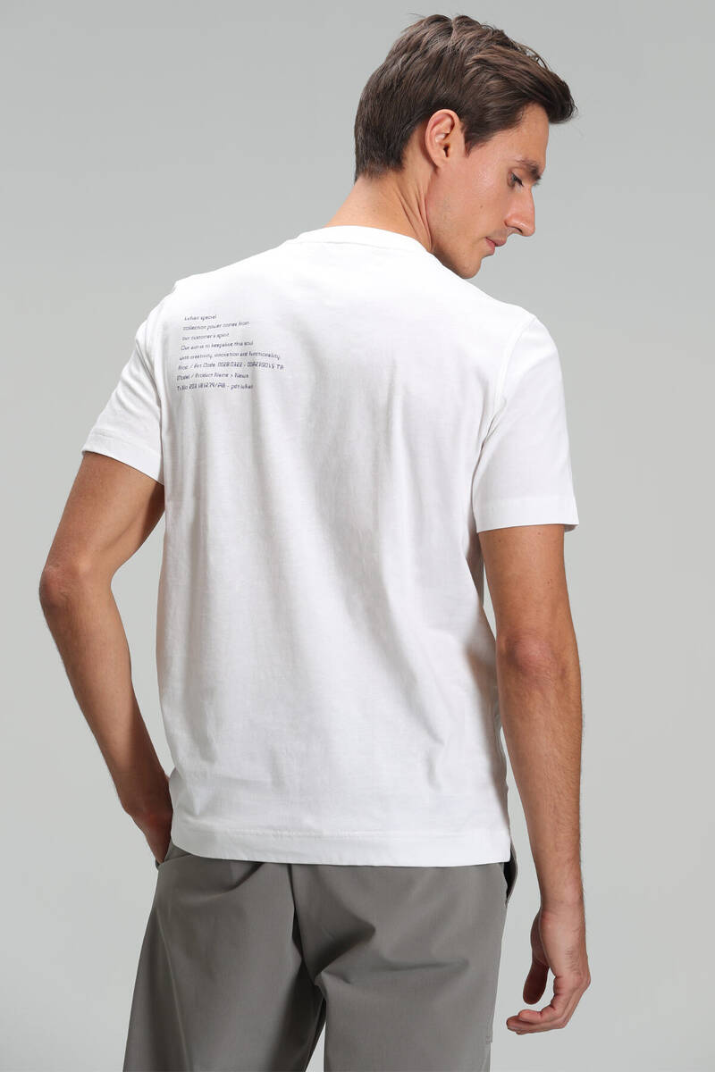 Ash Modern Graphic T- Shirt White - 6