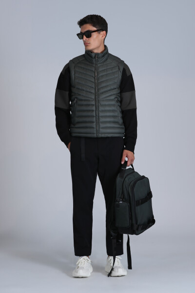 Axel Goose Down Men's Vest Green - 4