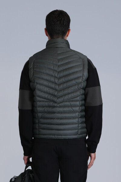 Axel Goose Down Men's Vest Green - 6