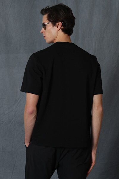 LUFIAN - Bart Modern Graphic T-Shirt (1)