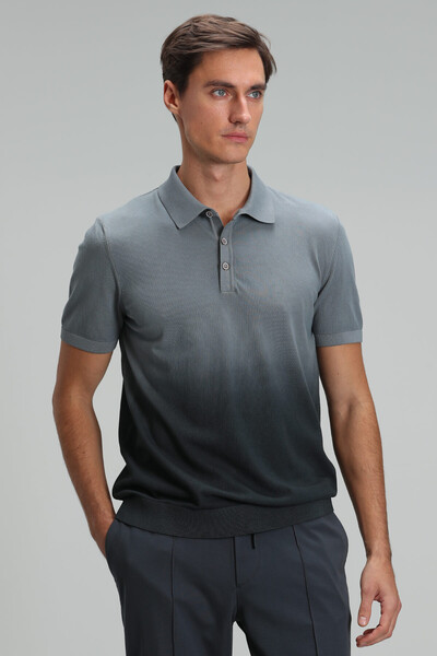 Barton Men's Sweater Anthracite - 1