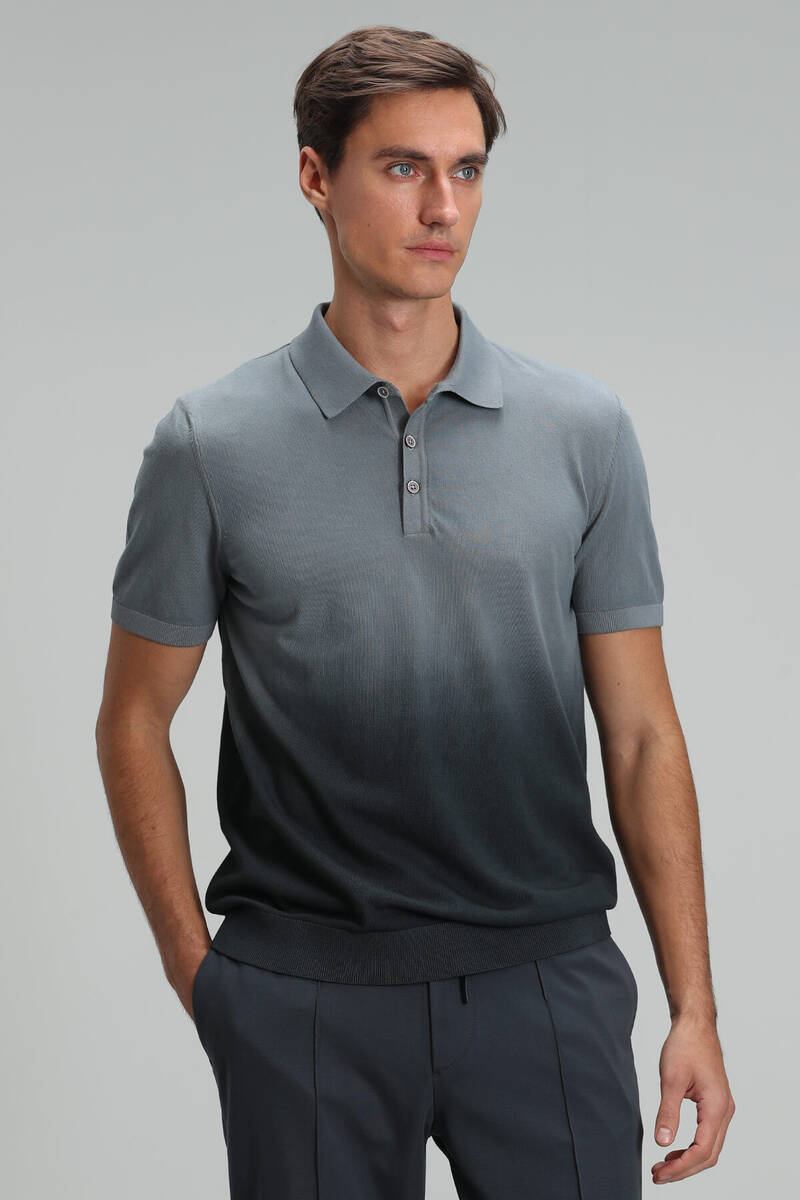 Barton Men's Sweater Anthracite - 1