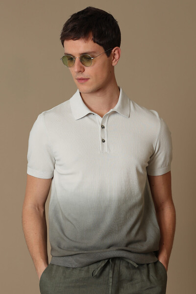 Barton Men's Sweater Beige - 4