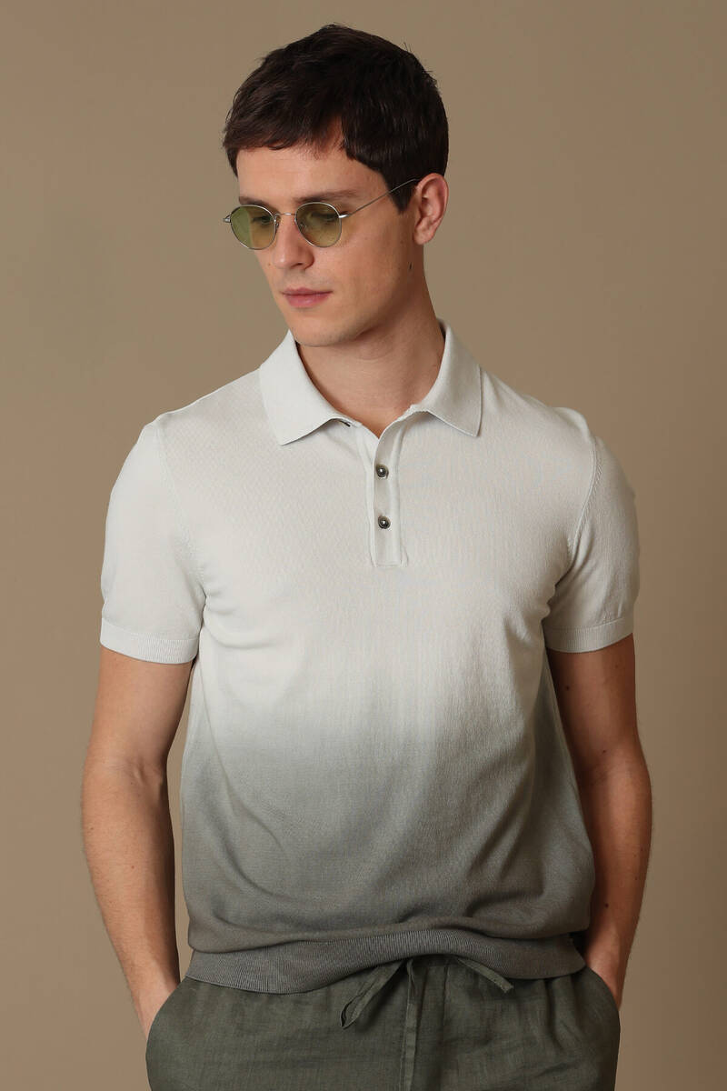 Barton Men's Sweater Beige - 4