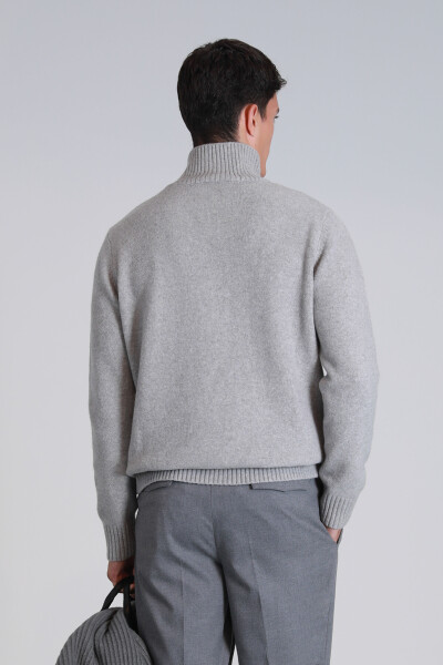 Bert Erkek Kazak Açık Gri - 6