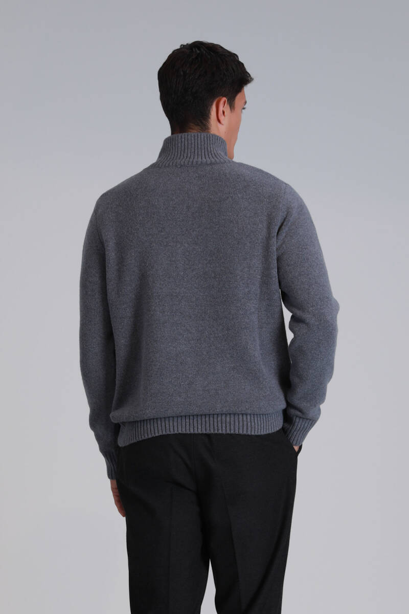 Bert Erkek Kazak Gri - 6