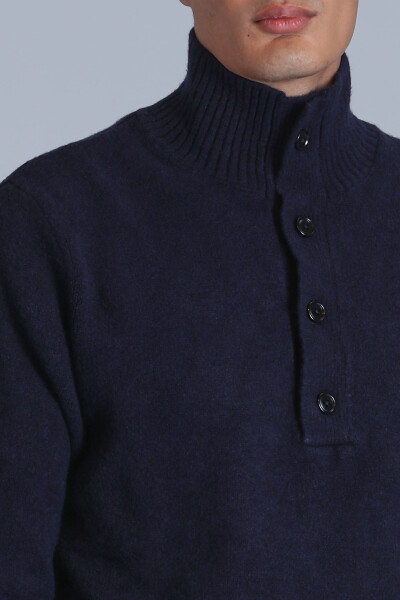 Bert Erkek Kazak Lacivert - 3