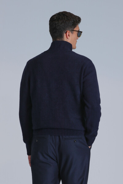 Bert Erkek Kazak Lacivert - 6